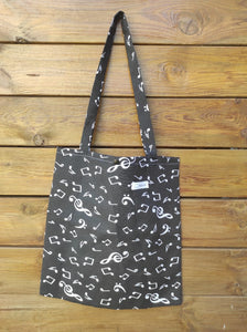 Bolsa low cost / notas musicales