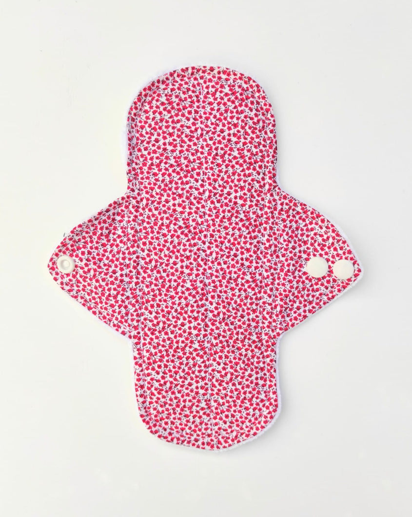 COMPRESA / SALVASLIP FLORECITAS ROJAS - Meraki Heartmade