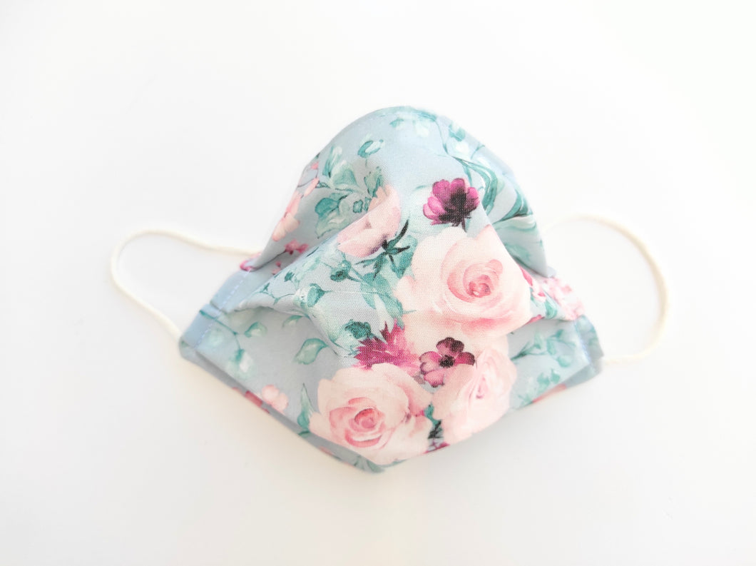 Mascarilla rosas merakiheartmade