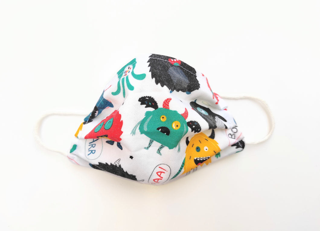Mascarilla monstruos merakiheartmade