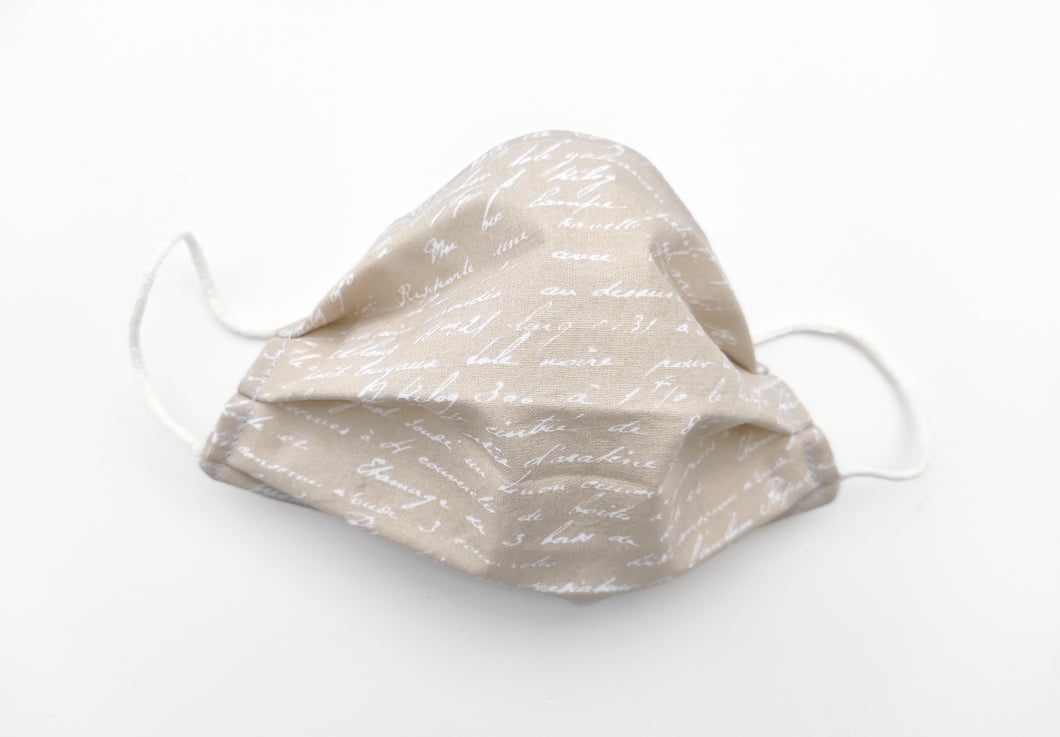 Mascarilla literatura merakiheartmade