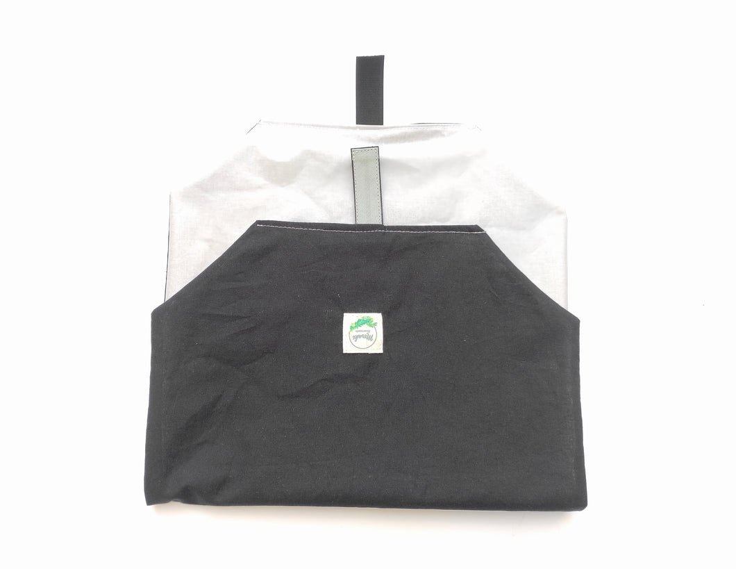Porta bocadillos negro Meraki.Heartmade