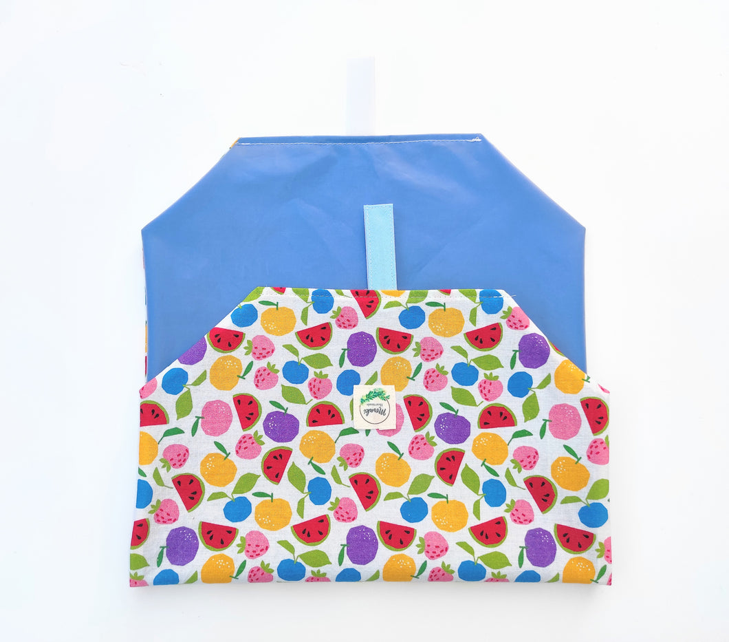 Porta bocadillos frutas Meraki.Heartmade