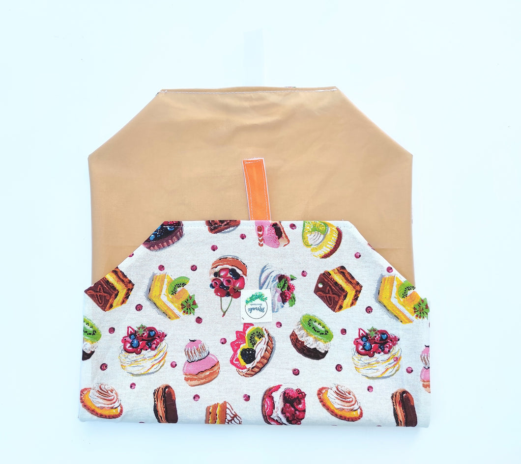 Porta bocadillos cupcakes Meraki.Heartmade
