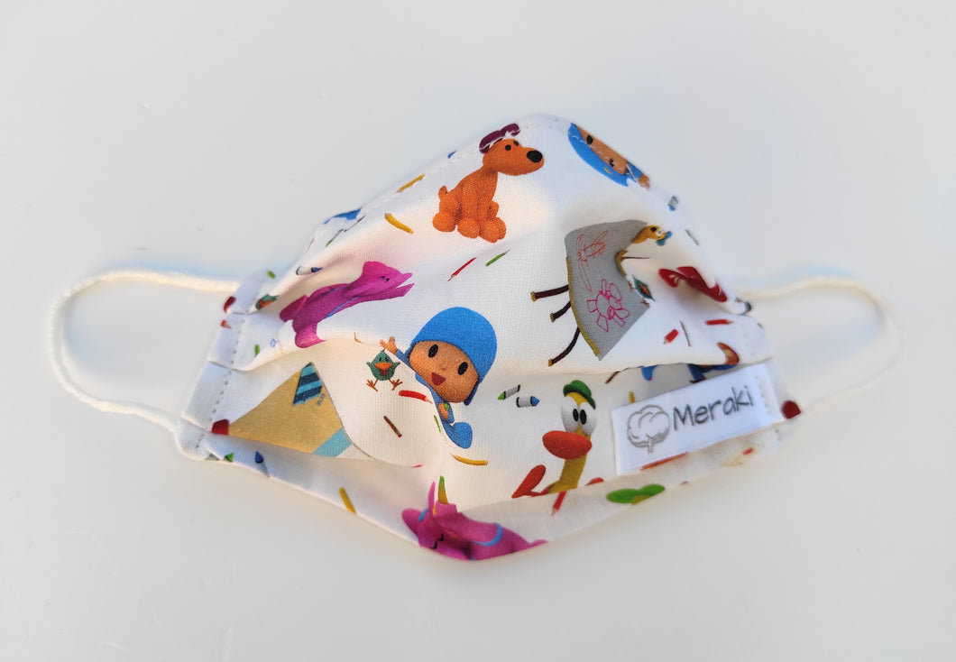 Mascarilla Pocoyo merakiheartmade