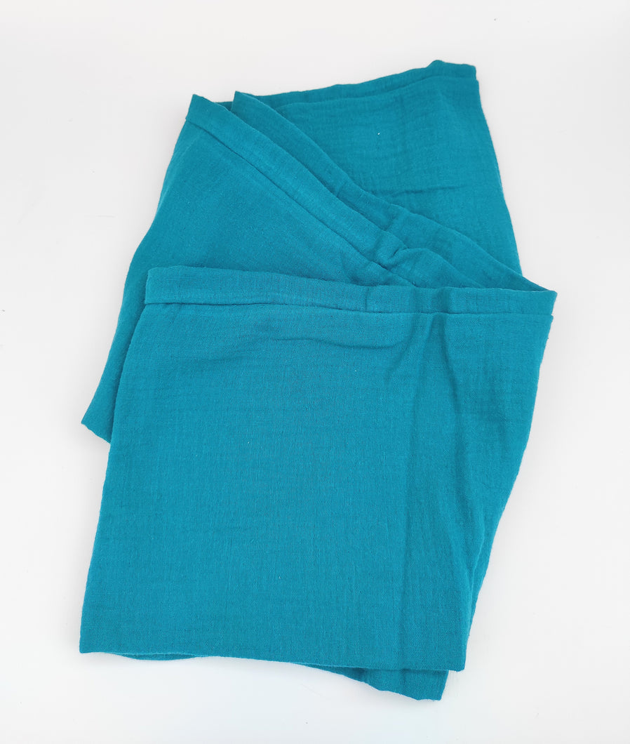 Foulard muselina esmeralda Merakiheartmade