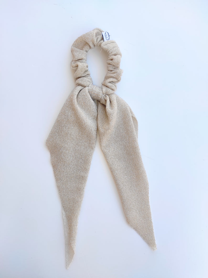 Coletero largo beige brillante merakiheartmade