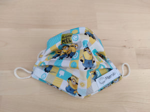 Mascarilla minions 2 merakiheartmade