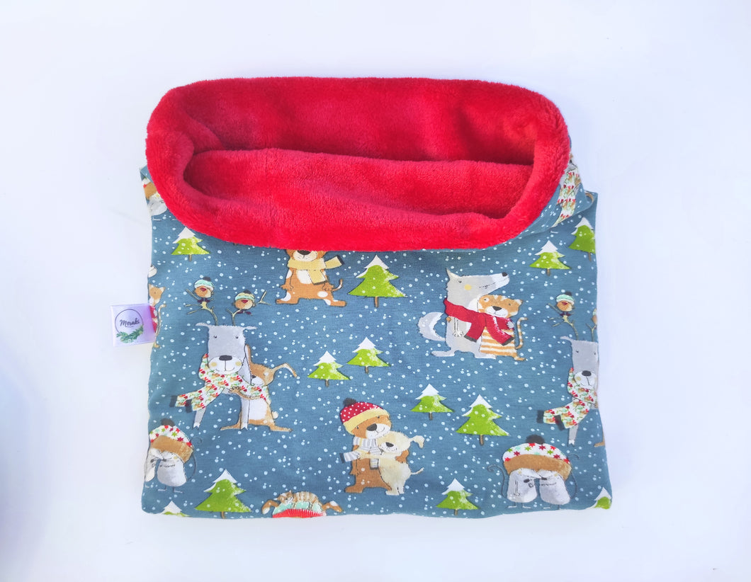 cuello animales navidad merakiheartmade