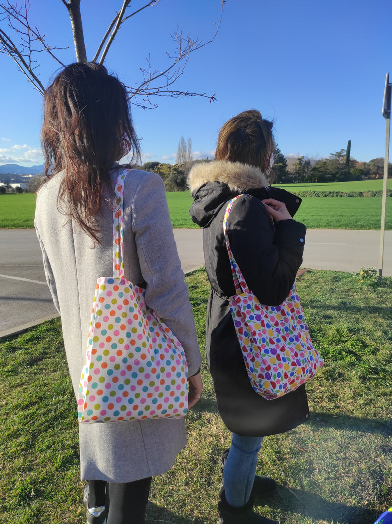 Bolsa de tela deseos topos  Merakiheartmade