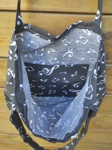 Bolsa low cost / notas musicales