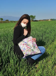Bolsa low cost / floral